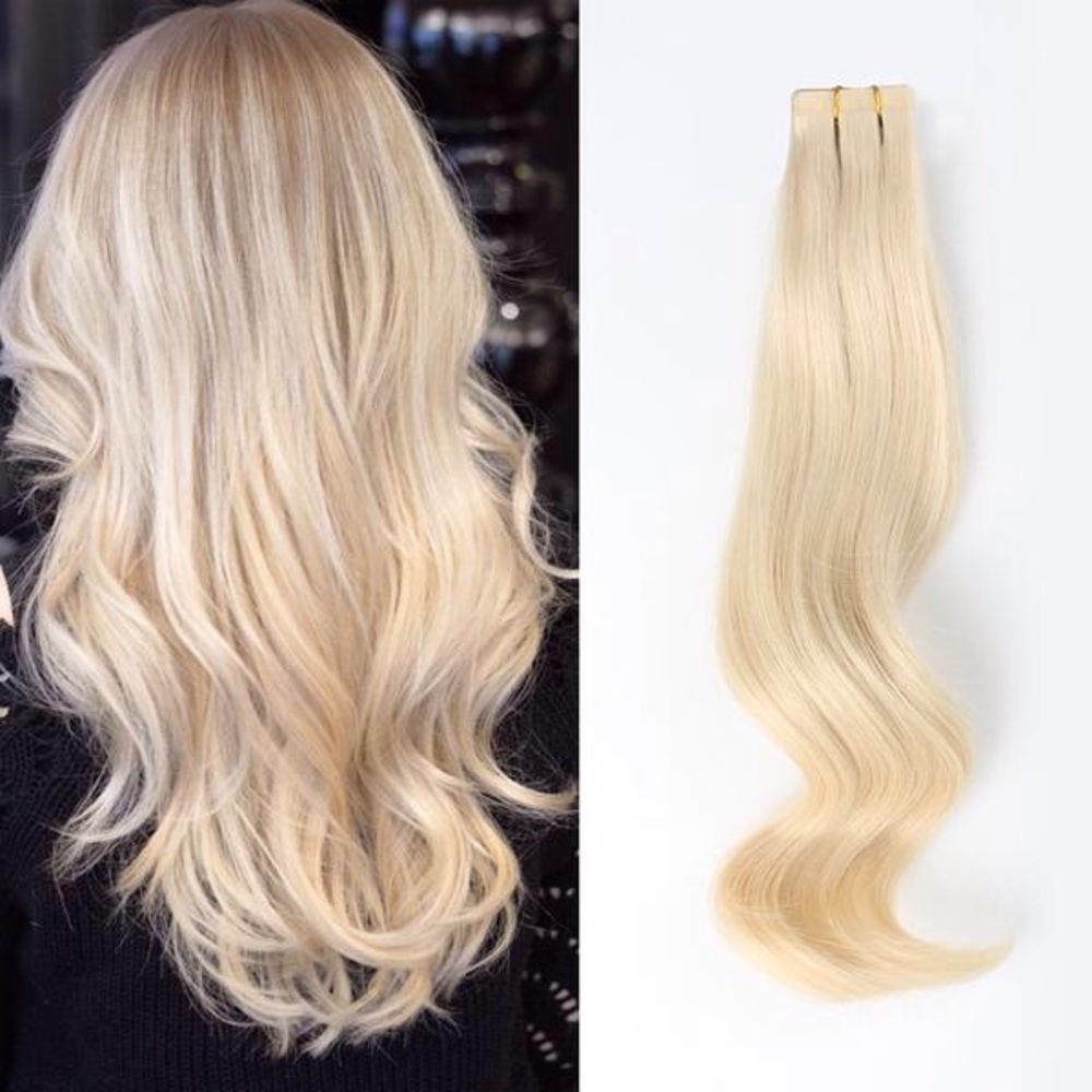No 60 platinum blonde 16" (40 pcs)